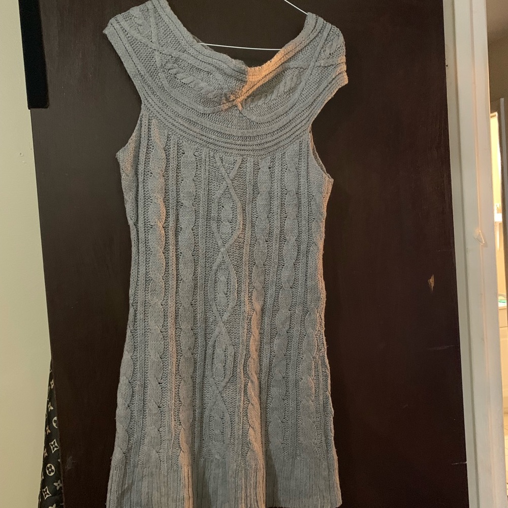 Pin Rose knitting dress